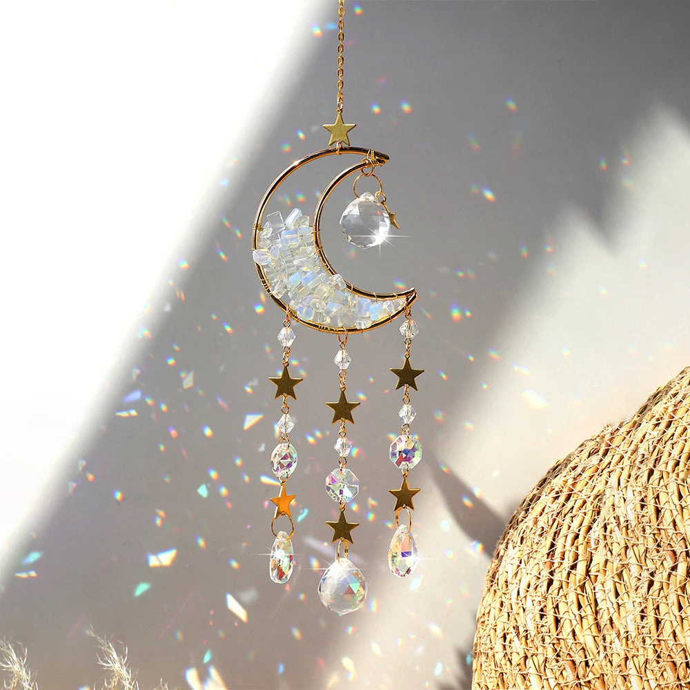 Moon Crystal Sun Catcher
