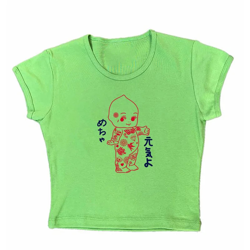 Women's Kewpi Baby Tattooed
