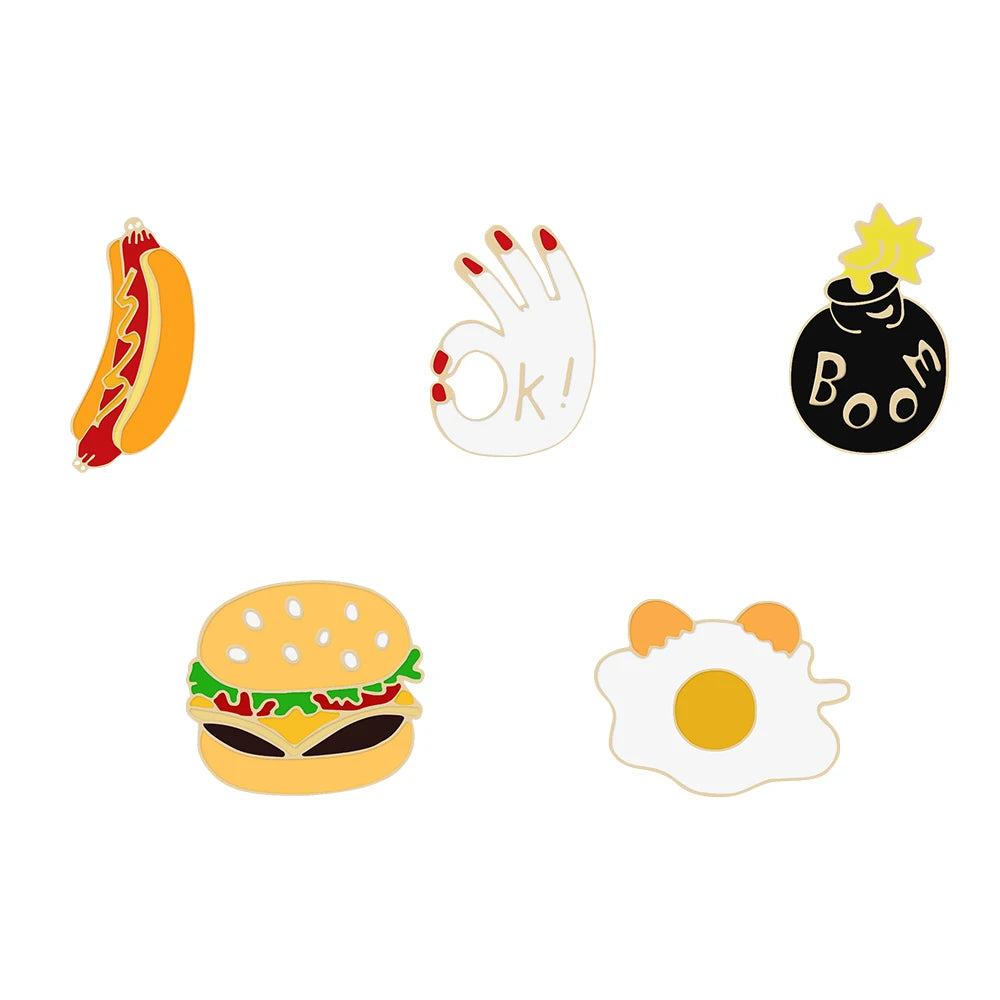 Vibe Enamel Pins (4/9pcs)