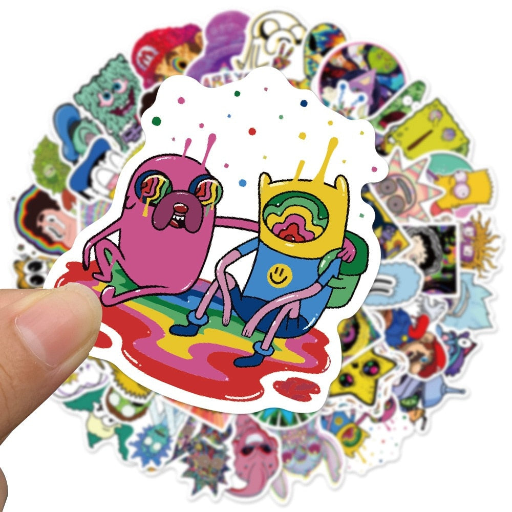 Psychedelic Stickers - Waterproof (10/25/52pcs)