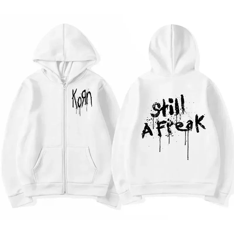 Korn Zipper Hoody