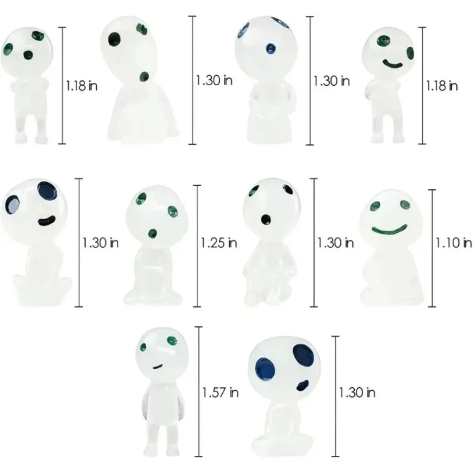 10 Little Glowing Aliens