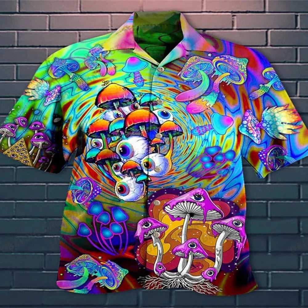 Psychedelic Hawaiian Shirts