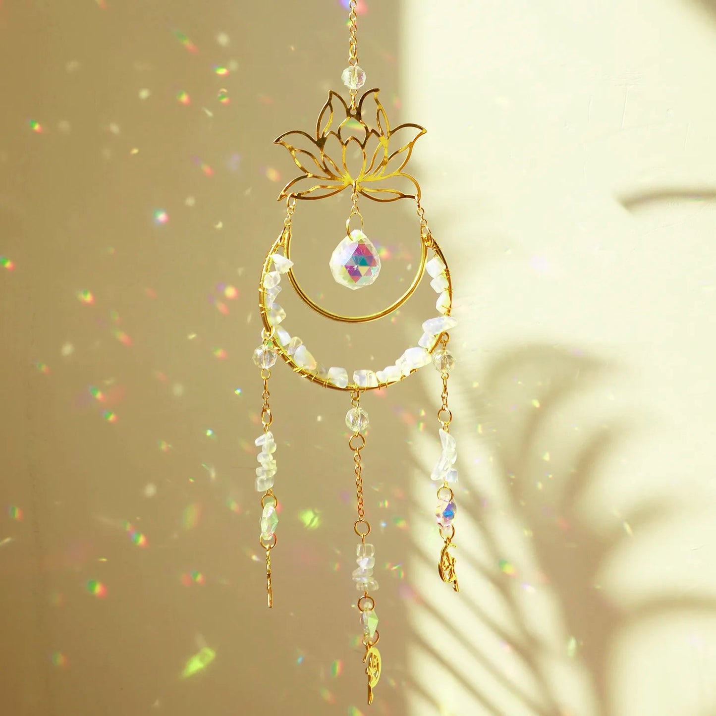 Moon Crystal Sun Catcher