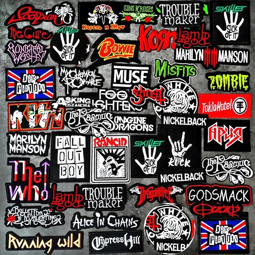 PUNK ROCK Iron-On