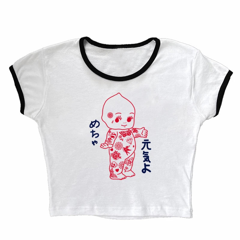 Women's Kewpi Baby Tattooed