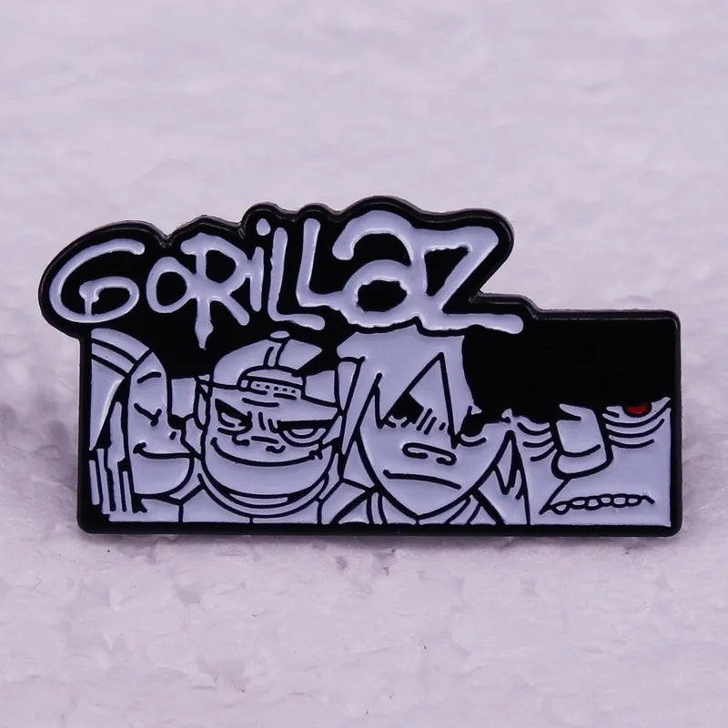 Pop Rock Album Pin