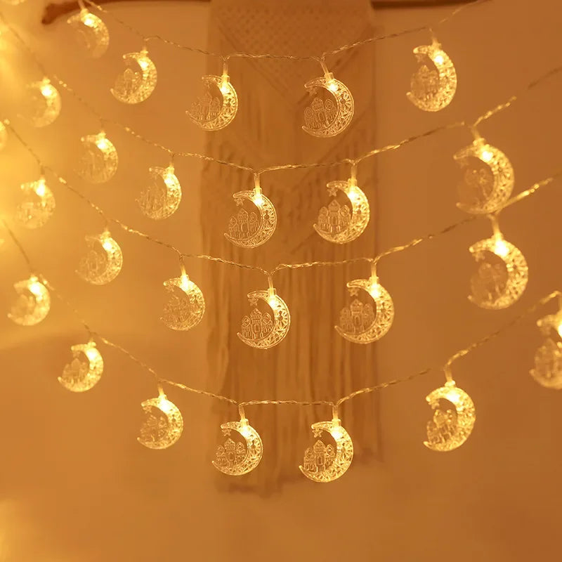 Moon String Lights