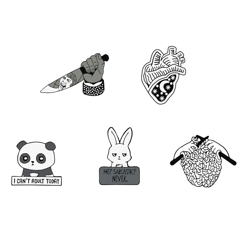 Vibe Enamel Pins (4/9pcs)