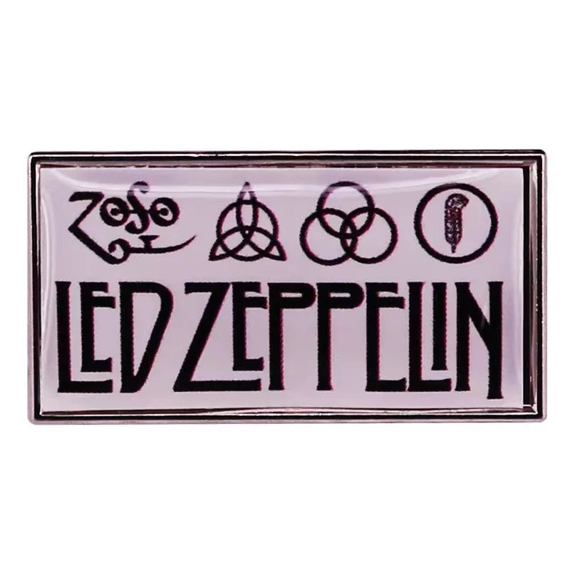 Classic Rock Band Pins