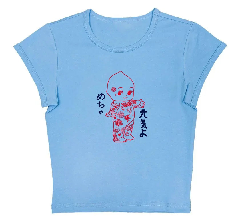 Women's Kewpi Baby Tattooed