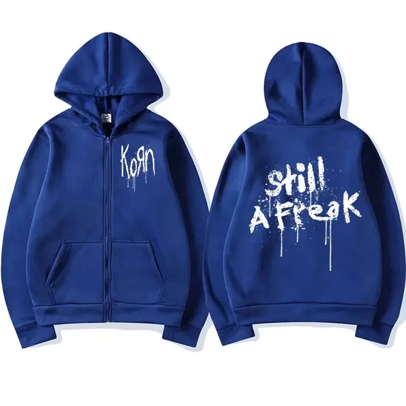 Korn Zipper Hoody