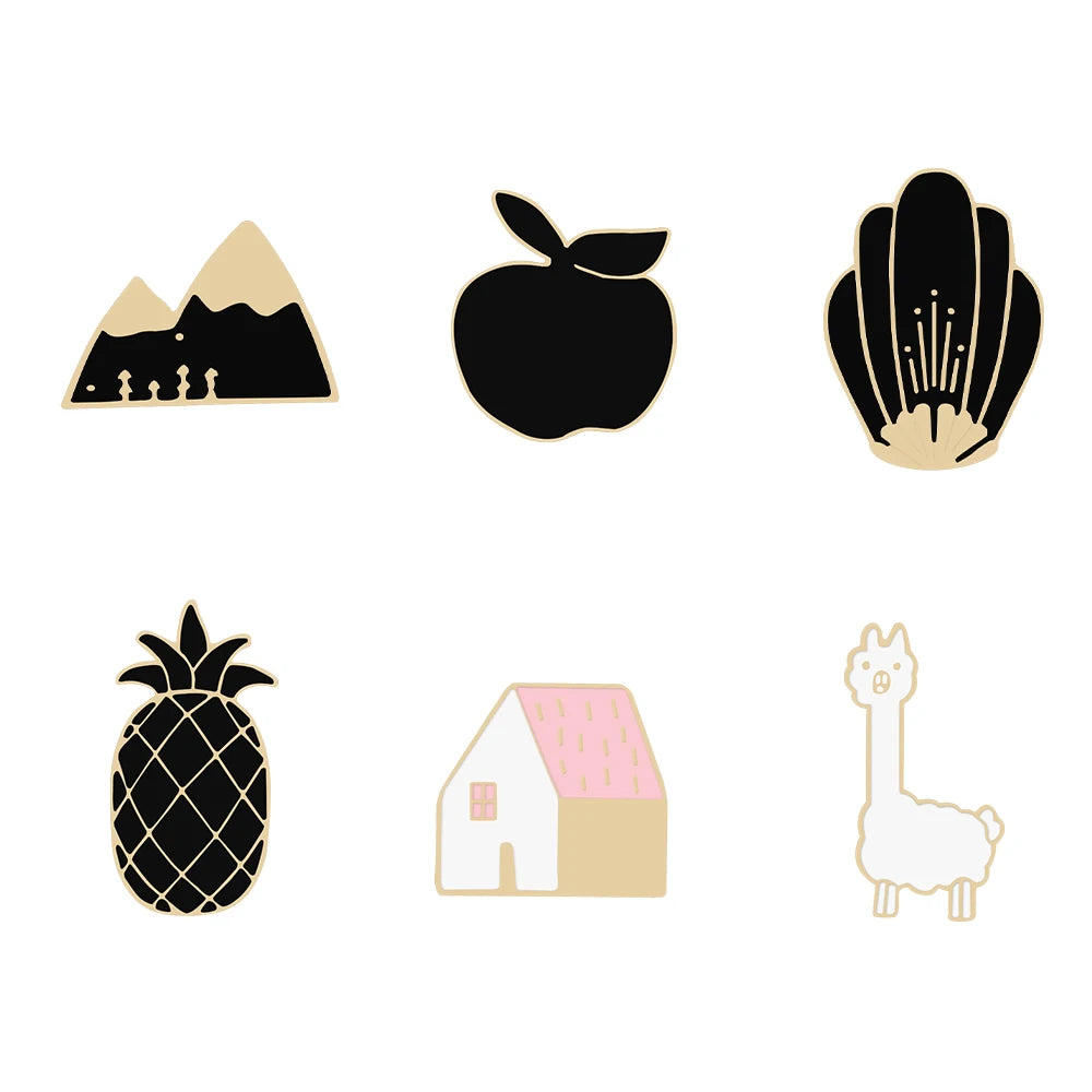 Vibe Enamel Pins (4/9pcs)
