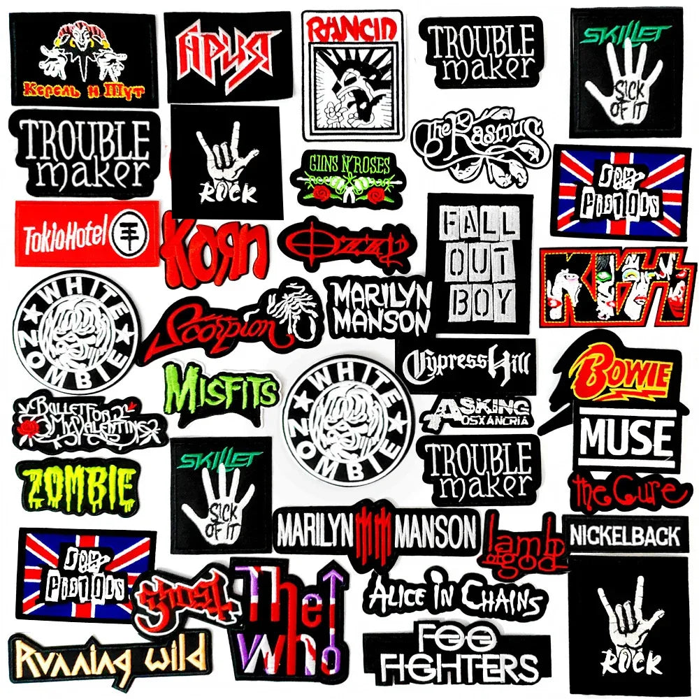 PUNK ROCK Iron-On