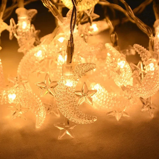Moon String Lights