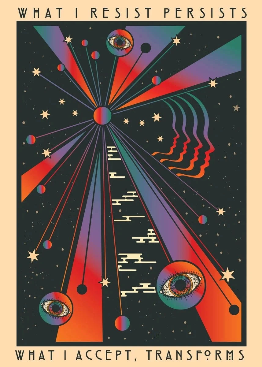 Psychedelic 70s Poster