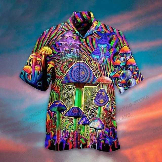 Psychedelic Hawaiian Shirts