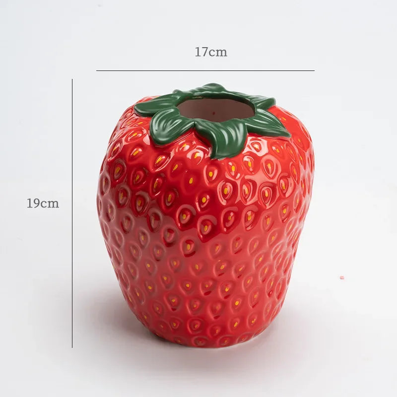 Strawberry Vase