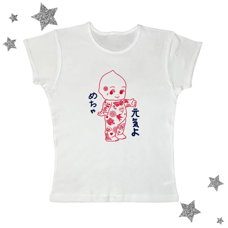Women's Kewpi Baby Tattooed