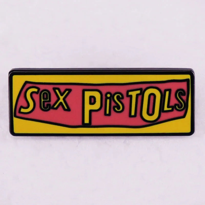 Pop Rock Album Pin