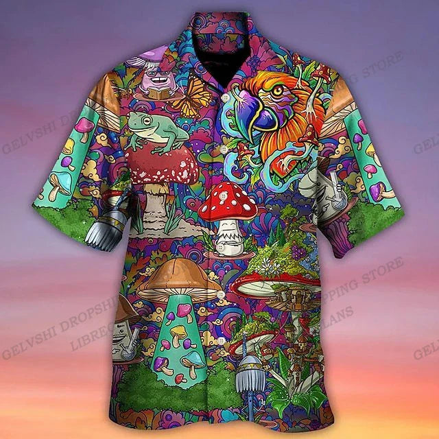 Psychedelic Hawaiian Shirts