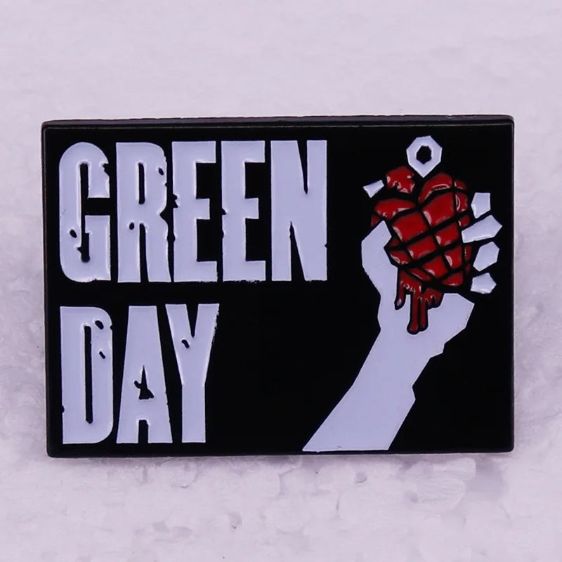 Pop Rock Album Pin