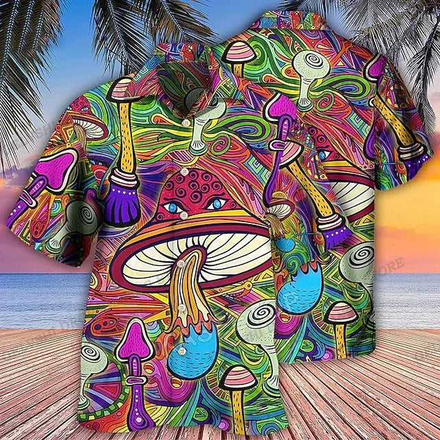 Psychedelic Hawaiian Shirts