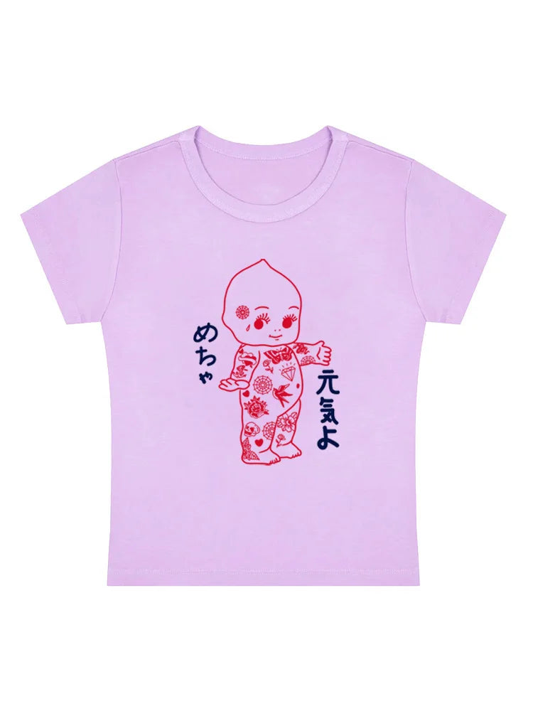 Women's Kewpi Baby Tattooed