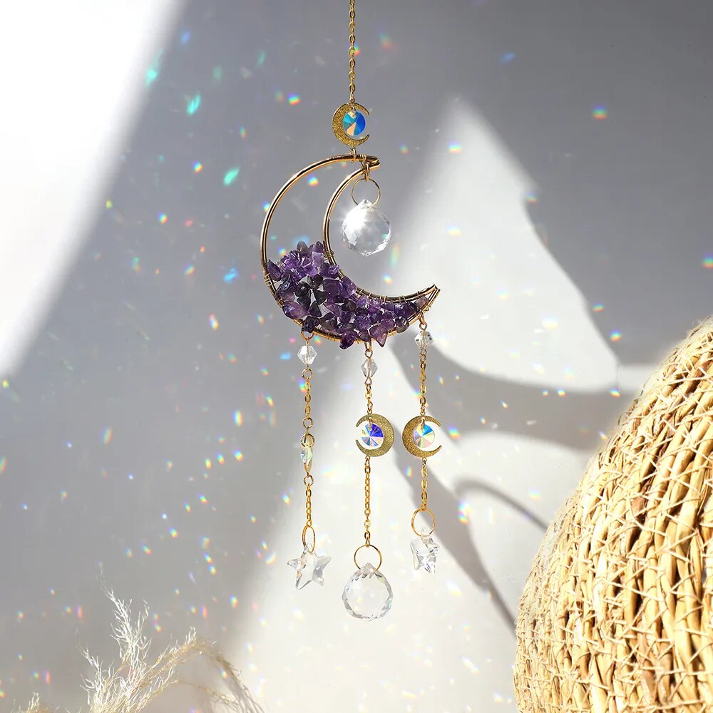 Moon Crystal Sun Catcher