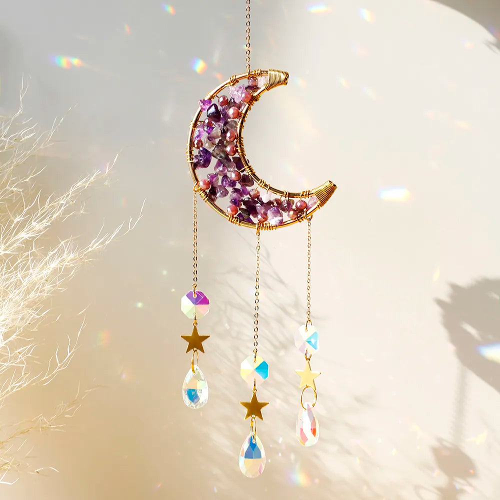 Moon Crystal Sun Catcher