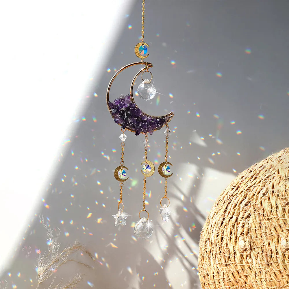 Moon Crystal Sun Catcher