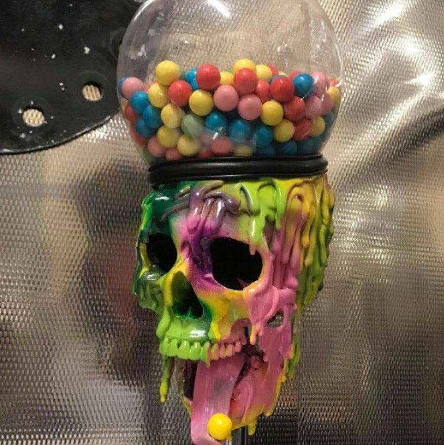 Skull Bubble Gum Machine